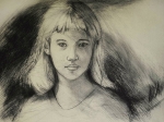 Girl - Intaglio Print