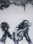 Lobo - Intaglio Print